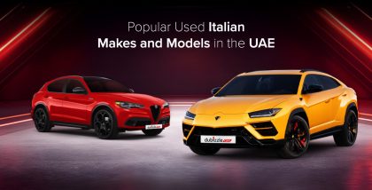 Top Italian Car Makes in the UAE