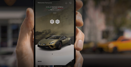 Lamborghini Unica app