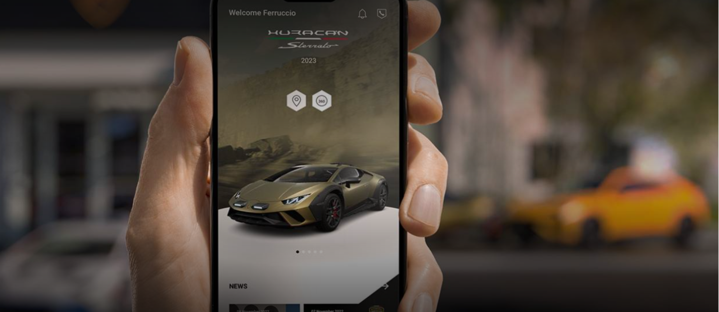 Lamborghini Unica app