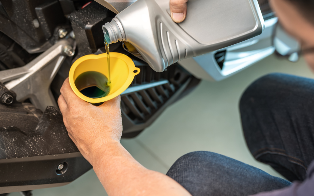 motorcycle oil types 