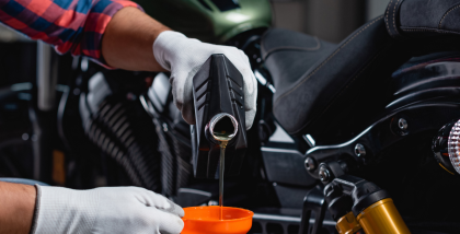 choose the right oil for the motorbike