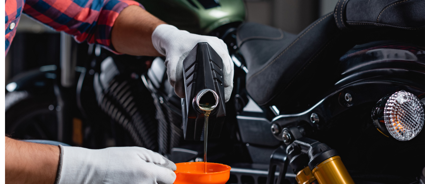 choose the right oil for the motorbike
