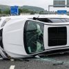 Car Flips on Its Side What to Do