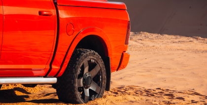 wheel articulation in off-roading