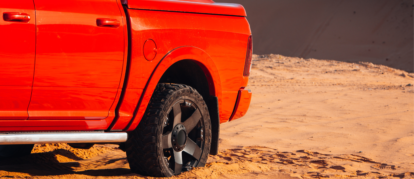 wheel articulation in off-roading
