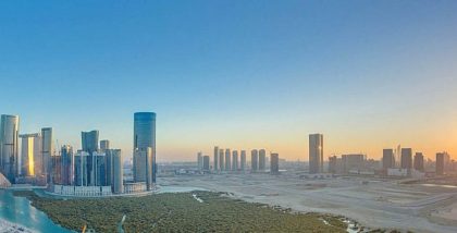 Skyline of Abu Dhabi