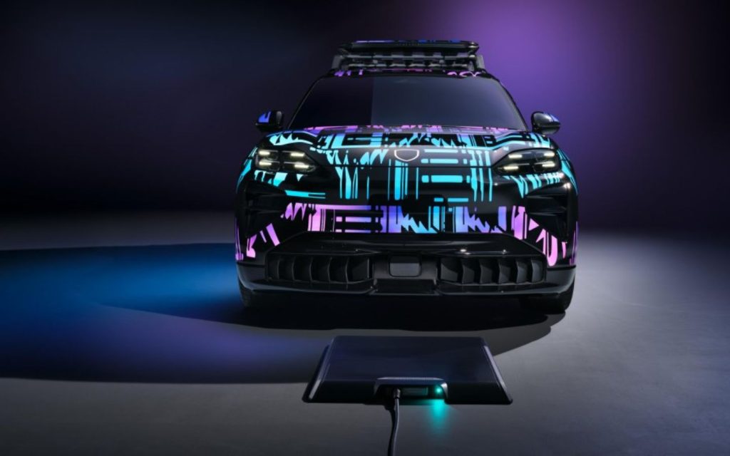 Porsche EV wireless charging delivers up to 11 kW of power