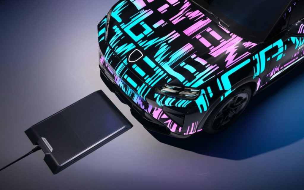 Porsche wireless charging works by generating a magnetic field