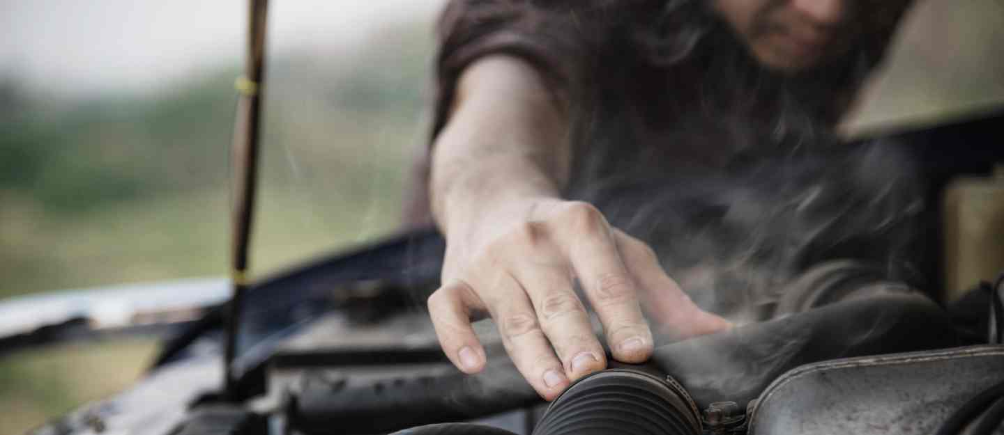 Smoke Coming From Under the Hood
