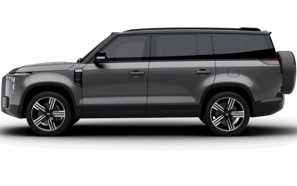 Side view of the ROX 01 SUV