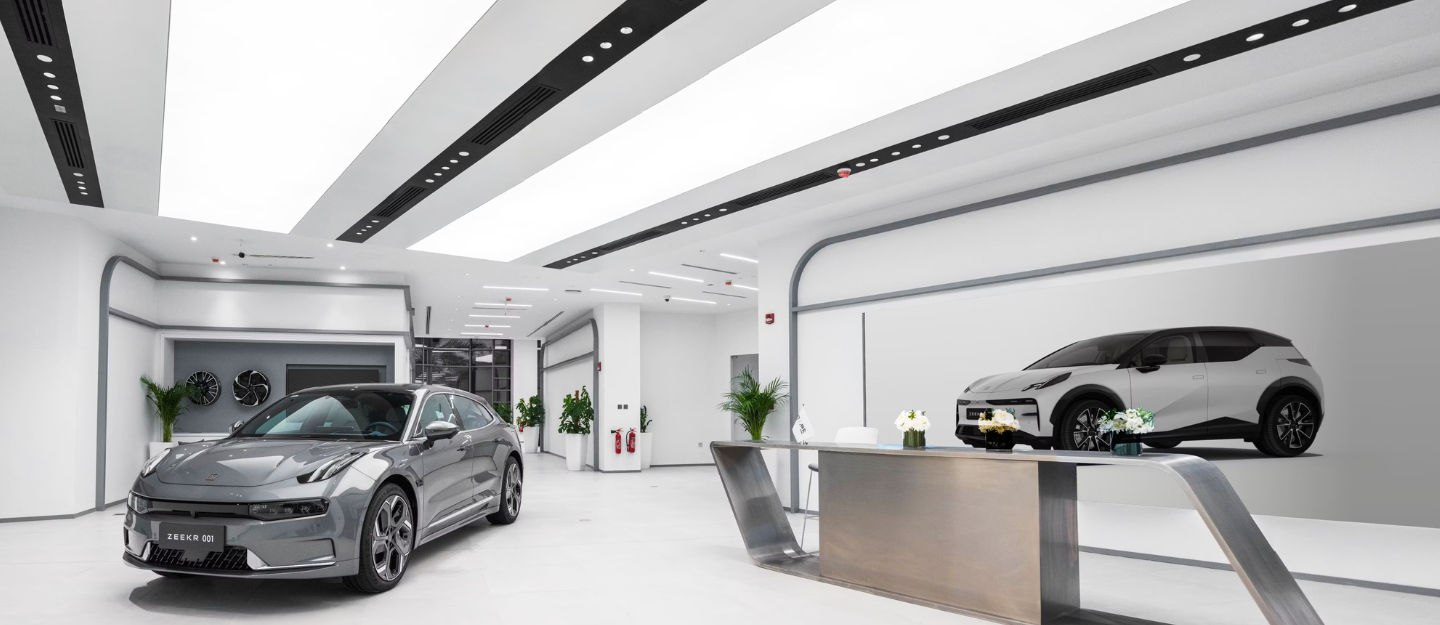 Zeekr showrooms in the UAE