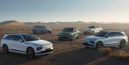 Xpeng cars in the UAE