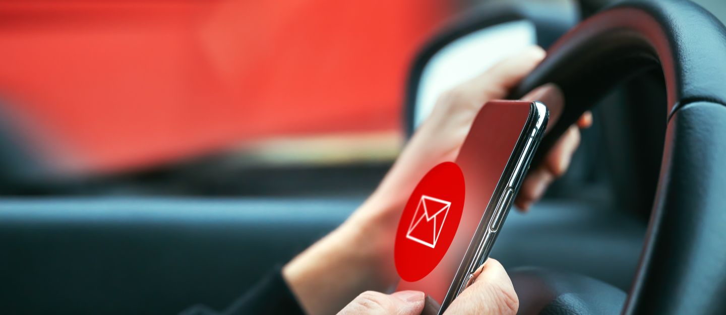 UAE emergency alert while driving