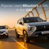 used Mitsubishi suvs in the UAE