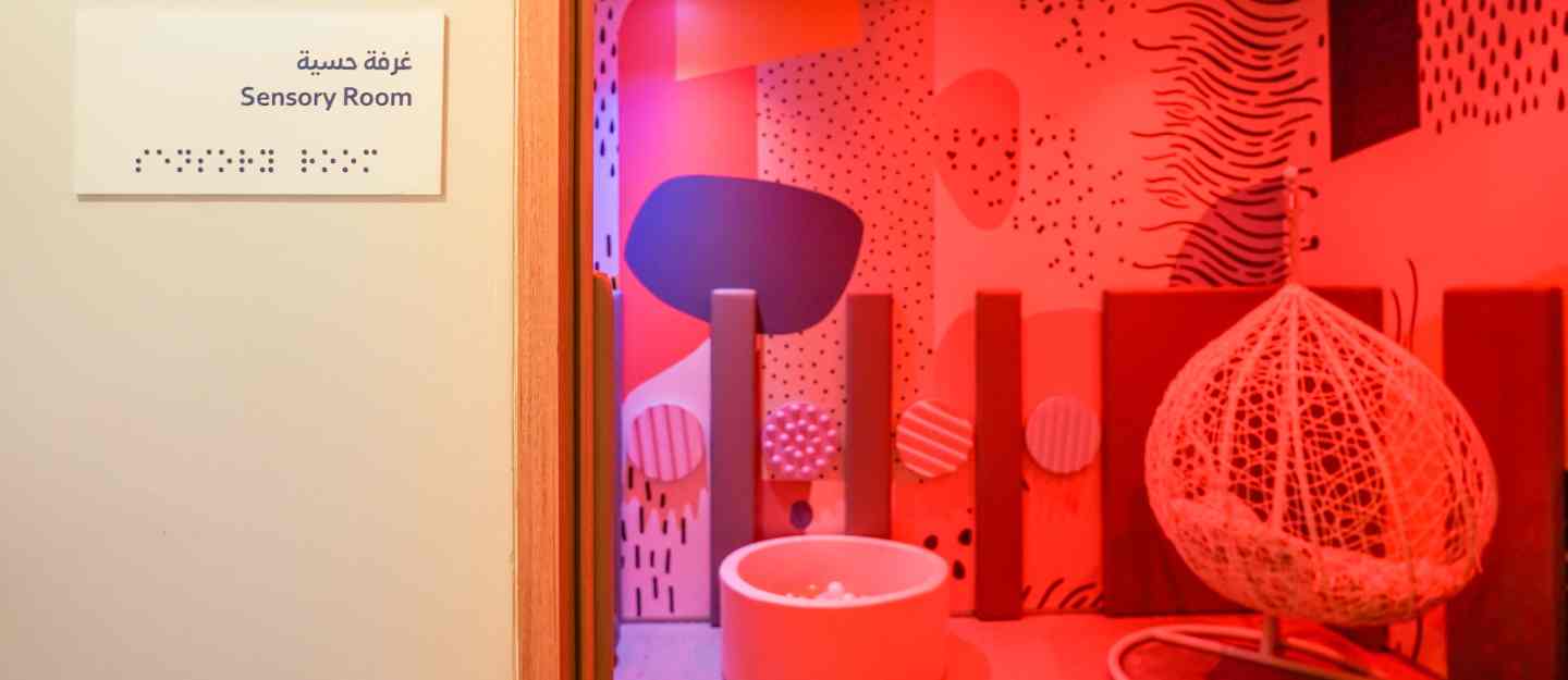 Sensory rooms at dubai bus stations