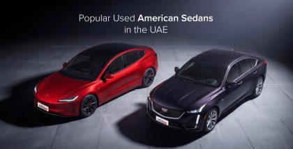 Most Popular Used American Sedans in the UAE