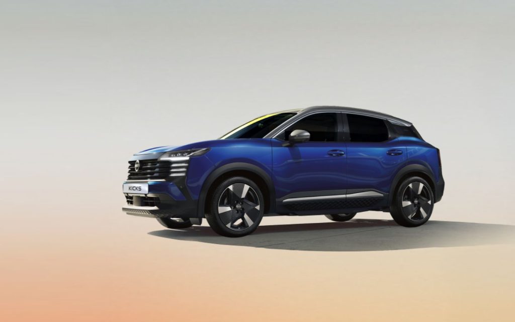 Fuel-efficient Nissan Kicks, latest model