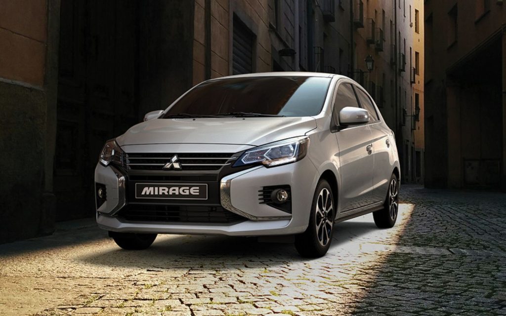 Fuel-efficient Mitsubishi Mirage 