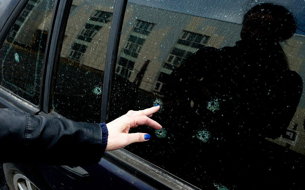 Automotive glass damage can occur due to stones