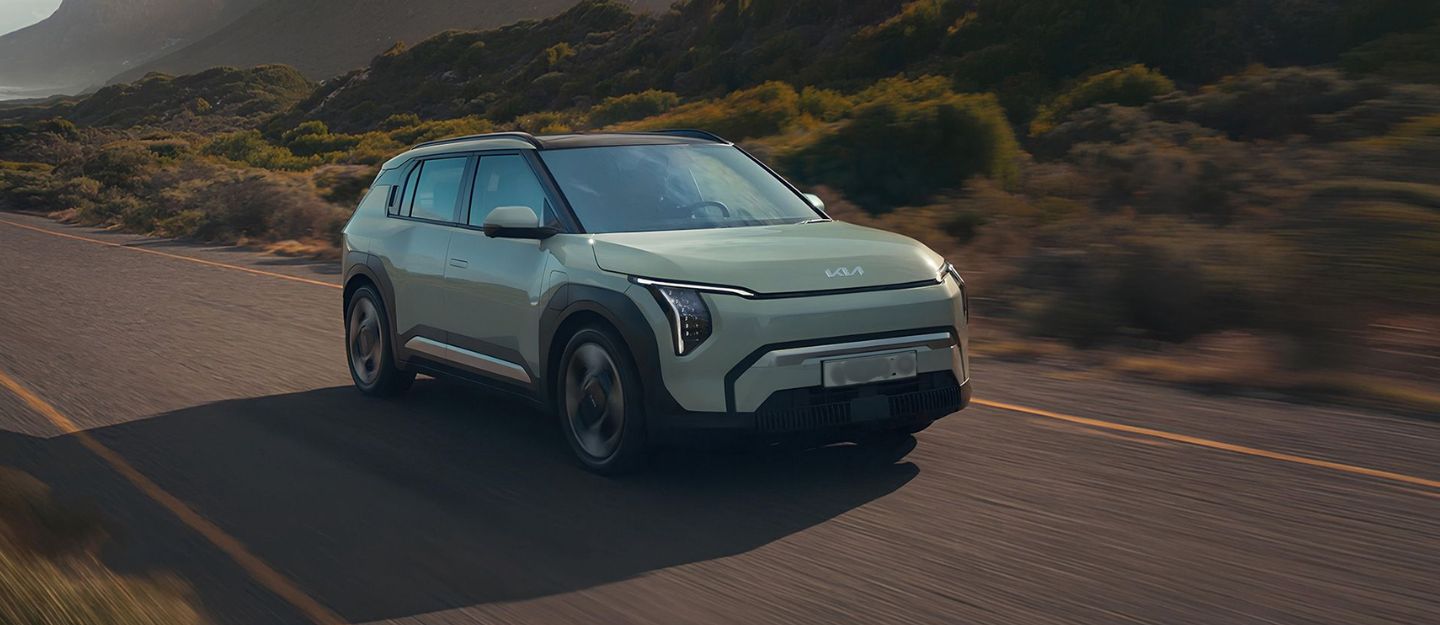 first look of Kia EV3 2026