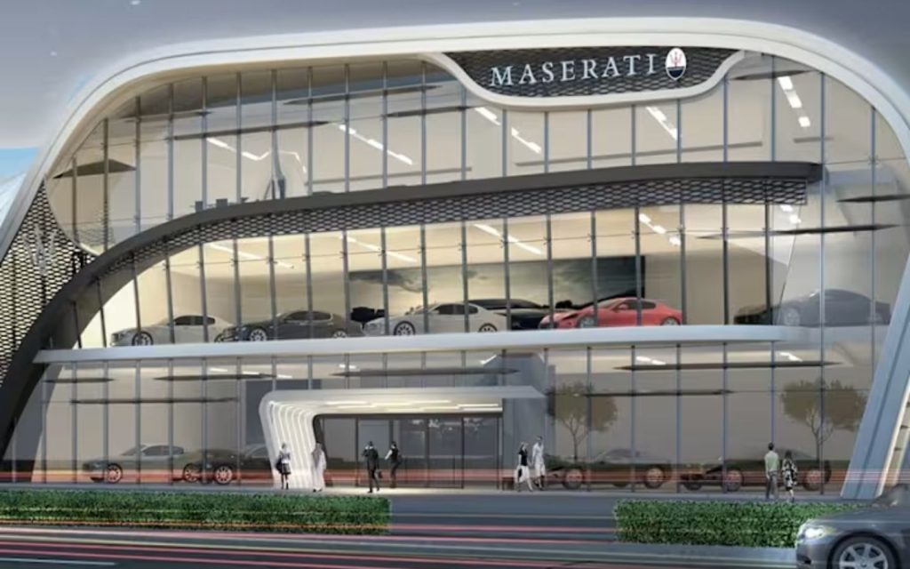 Maserati dealerships in the UAE operate through an authorised network