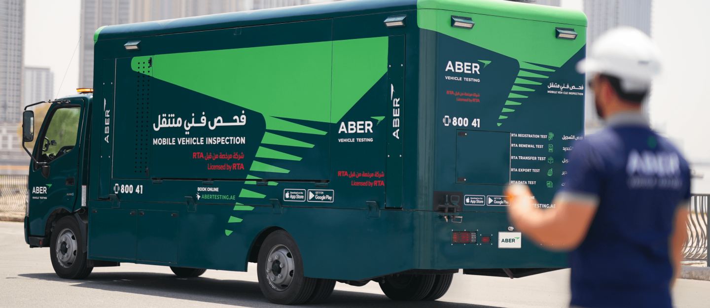 Aber Vehicle Testing in Dubai