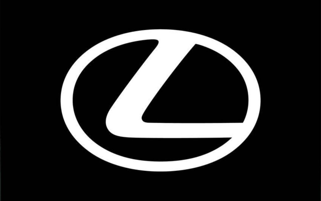 The Lexus logo illustration, a luxury brand testament to the Toyota global expansion history